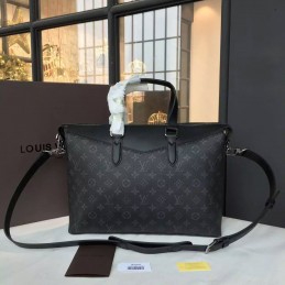 Replica Louis Vuitton Black Monogram Eclipse Briefcase Explorer