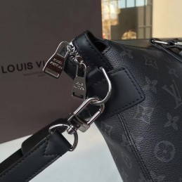 Replica Louis Vuitton Black Monogram Eclipse Briefcase Explorer