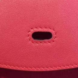 Replica Hermes Red Lindy 30 Bag Twilly Handle