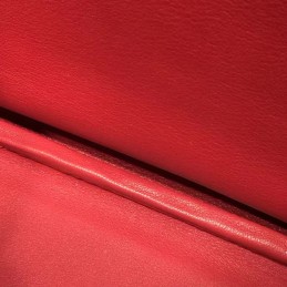 Replica Hermes Red Lindy 30 Bag Twilly Handle