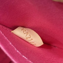 Replica Louis Vuitton Pink Embossed Monogram Alma BB