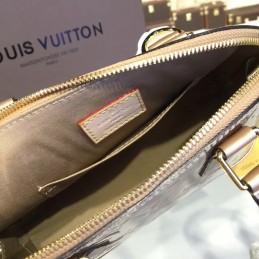 Replica Louis Vuitton Champagne Embossed Monogram Alma BB