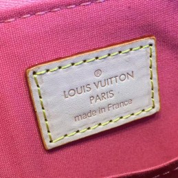 Replica Louis Vuitton Bright Pink Embossed Monogram Alma BB