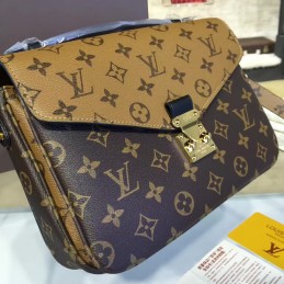 Replica Louis Vuitton Two-Tone Monogram Metis Pochette
