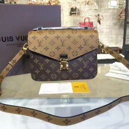 Replica Louis Vuitton Two-Tone Monogram Metis Pochette