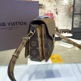 Replica Louis Vuitton Two-Tone Monogram Metis Pochette