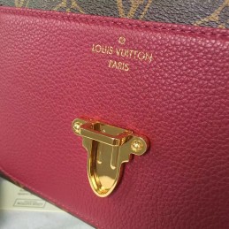 Replica Louis Vuitton Brown Monogram Burgundy Flap Victoire