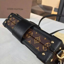 Replica Louis Vuitton Black Multicolor Graphic Petite Malle