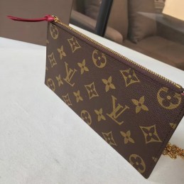 Replica Louis Vuitton Brown Monogram Felicie Pochette