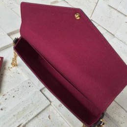 Replica Louis Vuitton Brown Monogram Felicie Pochette