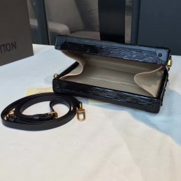 Replica Louis Vuitton Black Red Graphic Petite Malle