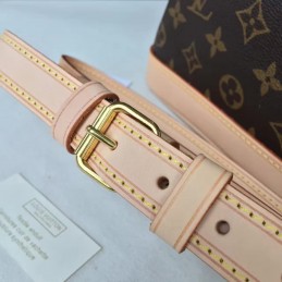 Replica Louis Vuitton Brown Monogram Pink Trim Noe BB