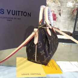 Replica Louis Vuitton Brown Monogram Beige Trim Turenne Nano