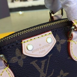 Replica Louis Vuitton Brown Monogram Beige Trim Turenne Nano