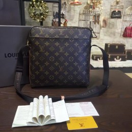 Replica Louis Vuitton Brown Monogram Classic Trotteur Beaubourg Messenger