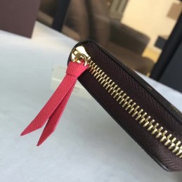 Replica Louis Vuitton Brown Monogram Pale Pink Pallas Wallet
