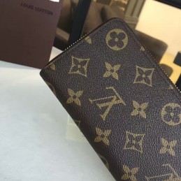 Replica Louis Vuitton Brown Monogram Pale Pink Pallas Wallet