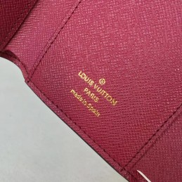 Replica Louis Vuitton Brown Monogram Rose Snap Victorine Wallet