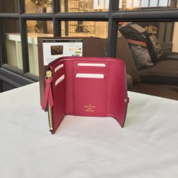 Replica Louis Vuitton Brown Monogram Rose Snap Victorine Wallet