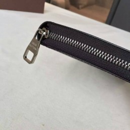 Replica Louis Vuitton Dark Gray Monogram Eclipse Zippy Organizer Wallet