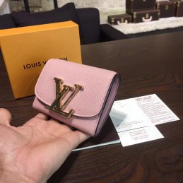 Replica Louis Vuitton Pale Pink Vivienne Compact Wallet