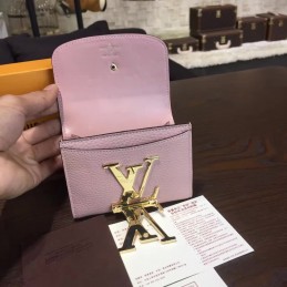 Replica Louis Vuitton Pale Pink Vivienne Compact Wallet
