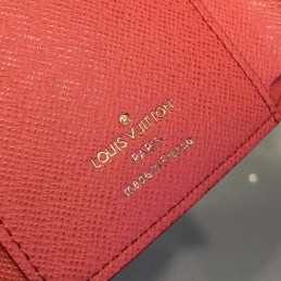 Replica Louis Vuitton Brown Monogram Rose Interior Victorine Wallet