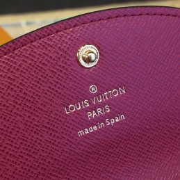 Replica Louis Vuitton Brown Monogram Pink Snap Rosalie Coin Purse