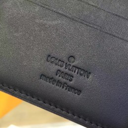 Replica Louis Vuitton Dark Gray Damier Graphite Multiple Wallet