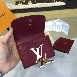 Replica Louis Vuitton Burgundy Vivienne Compact Wallet