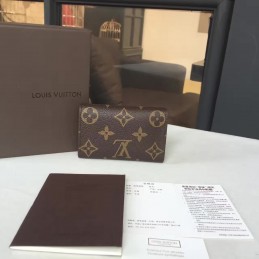 Replica Louis Vuitton Brown Monogram Pink Interior 6 Key Holder