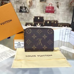 Replica Louis Vuitton Brown Monogram Zippy Coin Purse