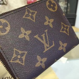Replica Louis Vuitton Brown Monogram Zippy Coin Purse
