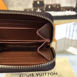 Replica Louis Vuitton Brown Monogram Zippy Coin Purse