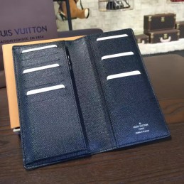 Replica Louis Vuitton Damier Graphite Red Floral Brazza Wallet