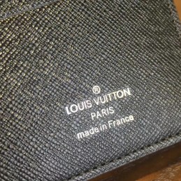 Replica Louis Vuitton Damier Graphite Red Floral Brazza Wallet