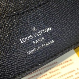 Replica Louis Vuitton Damier Graphite Red Floral Slender Wallet