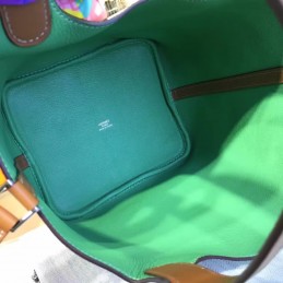Replica Hermes Multicolor Silk In Print Picotin Lock 22 Bag