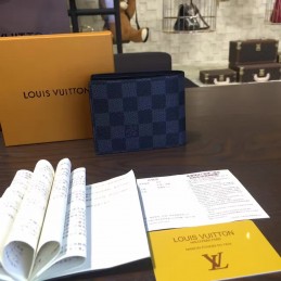 Replica Louis Vuitton Dark Damier Graphite Multiple Wallet