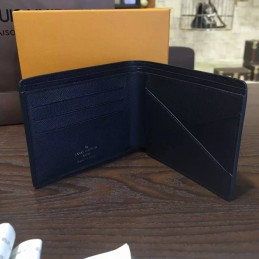 Replica Louis Vuitton Dark Damier Graphite Multiple Wallet
