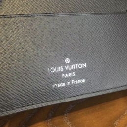 Replica Louis Vuitton Dark Damier Graphite Multiple Wallet