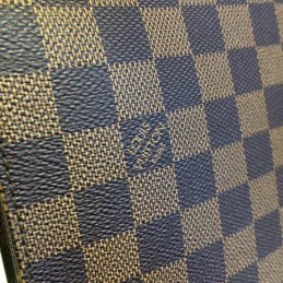 Replica Louis Vuitton Brown Damier Ebene Toiletry Pouch 26