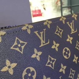 Replica Louis Vuitton Brown Monogram Toiletry Pouch 26