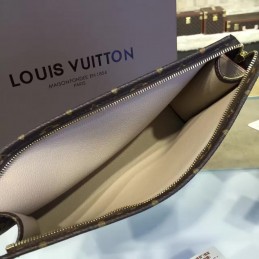 Replica Louis Vuitton Brown Monogram Toiletry Pouch 26