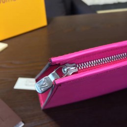 Replica Louis Vuitton Bright Pink Textured Toiletry Pouch 26