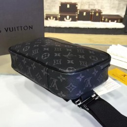 Replica Louis Vuitton Black Monogram Eclipse Bumbag Explorer