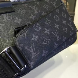 Replica Louis Vuitton Black Monogram Eclipse Bumbag Explorer