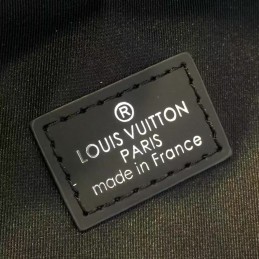 Replica Louis Vuitton Damier Graphite Red Rope Knot Josh Backpack