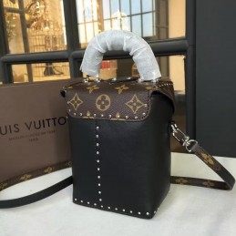 Replica Louis Vuitton Brown Monogram Black Camera Box