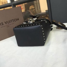 Replica Louis Vuitton Brown Monogram Black Camera Box